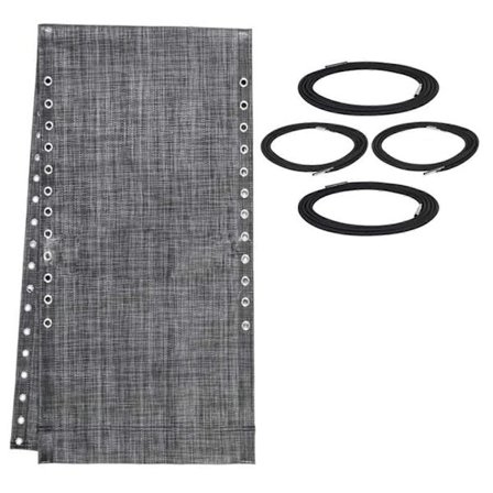 Udskiftningsstof til stol Anti-tyngdekraft loungestol stof med reb Stoltilbehør til bungee elastisk terrassestol 2