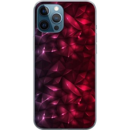 Apple iPhone 12 Pro Läpinäkyvä kuori Kiusoittava Punainen