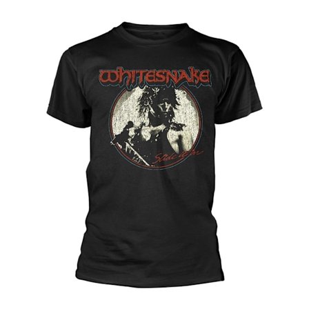 Whitesnake Unisex Adult Slide It In T-Shirt L Svart