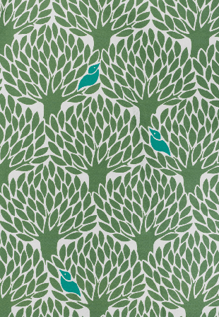 Gyllstad Tyg Metervara Gömställe Grön 1 meter