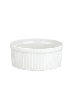 Pillivuyt Ramekin Låg Nr. 5 Serie Originale 30 Cl 10 X 5,1 cm Ugnsformar Vit