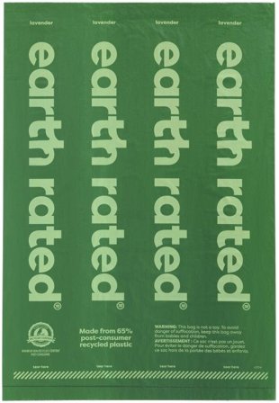 Earth Rated Refill Lavender rullapakkaus, 8 kpl - Earth Rated