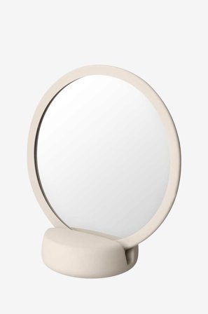 Blomus - Makeupspejl Sono Ø17 cm - Beige - Badeværelsestilbehør - Fra Homeroom