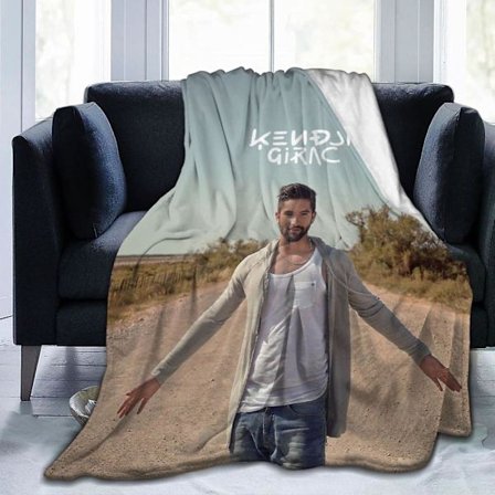 Kendji Singer Girac Flanel Tæppe Sengetøj Fleece Tæppe Bløde Kastetæpper Aircondition Tæppe Til Sofa Stue Soveværelse
