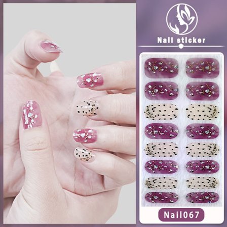 Franske negleklistremerker Nail Art-klistremerke 4 4