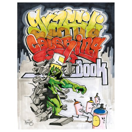 Graffiti Coloring Book