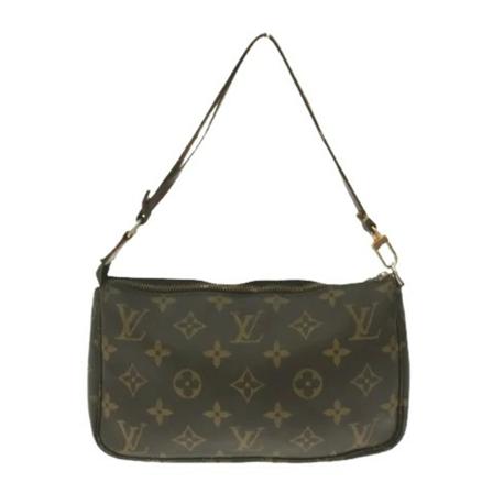 Louis Vuitton Vintage Pre-owned Pochette Accessoires Monogram Väska brun, Dam Vintage Väskor, Dam, Storlek: ONE SIZE