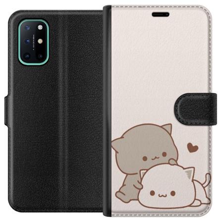 OnePlus 8T Lommeboketui Kawaii Søte Katter