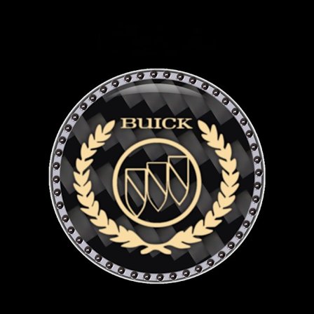 Tvåpack klistermärken för bilmotorns start- och stoppknapp (Buick)