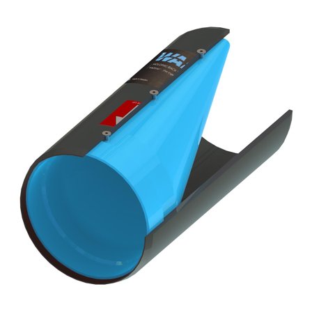 WAPRO 4281302 Membranbackventil 160 mm, Inomhusavlopp