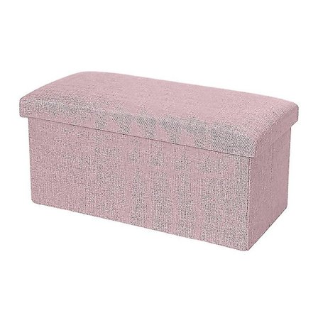Oppbevaringsboks med sterk bæreevne, sammenleggbar stoff, allsidig oppbevaringsottoman, kube-sete for hjemmet Qinhai