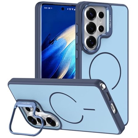 Mobilskal till Samsung Galaxy S26 Ultra Plast Med Ställning - Blå