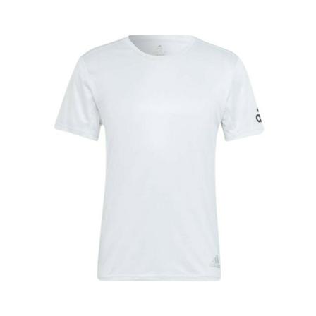 Adidas, T-Shirts Wit, Heren, Maat:L