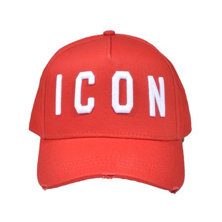 Dsquared2, Caps Czerwony, Mężczyzna, Rozmiar: ONE Size