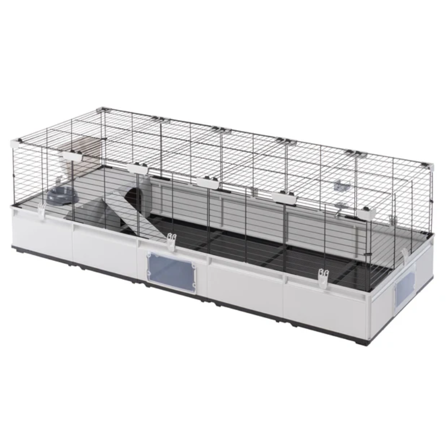 Ferplast - Cage Modular 4 Black 179 x 72 x 56 cm - Smådyr - Bur og transport - Kaninbur & marsvinbur - ZOO.no