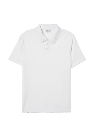 NORVIE Pikétröja LAURENT T-shirts Vit M