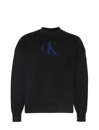 Calvin Klein Jeans | Ls Cttn Cashmere 3D Logo Crwnk S | XL