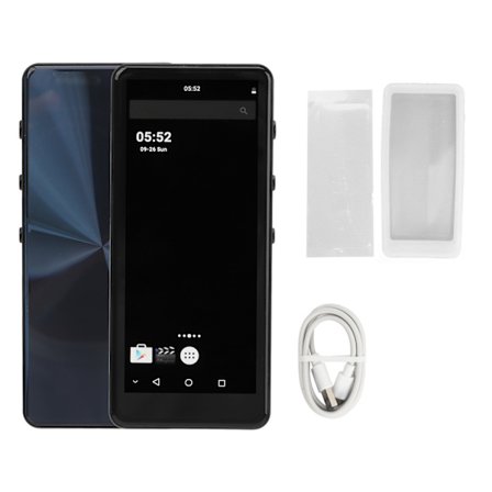 HD Støjreduktion HiFi MP4 Afspiller 4 Tommer Fuld Touchscreen Bærbar Bluetooth WiFi Musikafspiller Android Sort 128GB