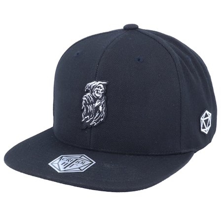 Critiql Hit - Black snapback Czapka Z Daszkiem - Death Reaper Patch Black Snapback @ Hatstore