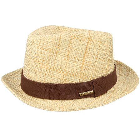 Stetson - Beige - straw - Hat - Fedora Toyo Beige Straw Hat - Hatstore