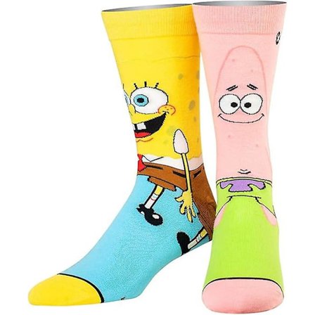 Spongebob Tegneserie Sokker, Menn og Kvinner, Assortert