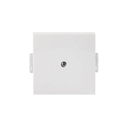 ABB 1742-866 Blindplate 85 x 85 mm, rustfritt stål, Strømbrytere & vegguttak