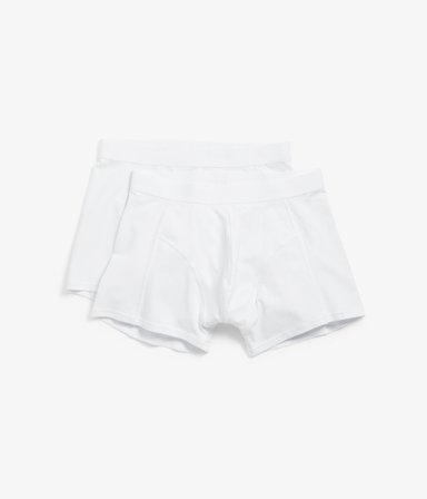 Kappahl | Boxer 2-pk Hvit M | Hvit
