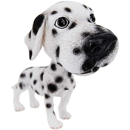 Bobble Head Hunde Bobbing Hoveder Bil Dash Hvalp Bil Dekoration (Dalmatiner)