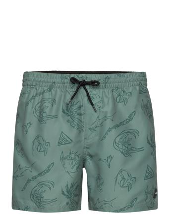 Mix & Match Cali Print 15'' Swim Shorts Green O'neill