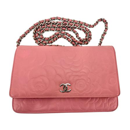 Chanel Vintage Shoulder Tass , Roze , Dames , Maat: ONE Size Vintage Tassen