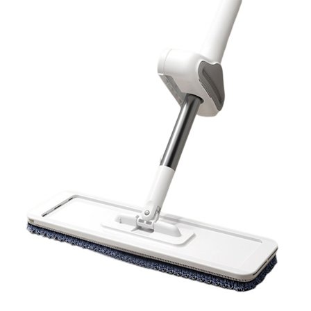 Hands-Free Mopp Hem Lazy Mop Torr Våt Dubbel användning Platt Rengöring Moppningsenhet Hushållsmateriel