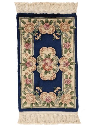 Tappeto Orientale Cinesi 90 Line 52X86 Marrone/Nero (Lana, Cina)