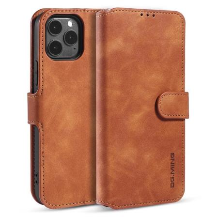 Iphone 13 Pro - Dg.ming Retro Läder Fodral - Brun