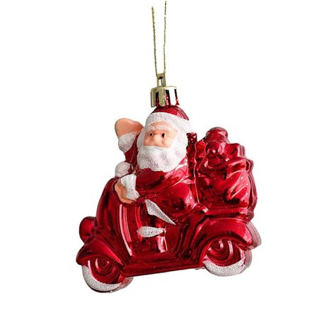 2 julgranskulor i plast Julgransdekor jul