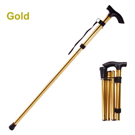 Walking Stick Vandring Vandringsstavar GULD