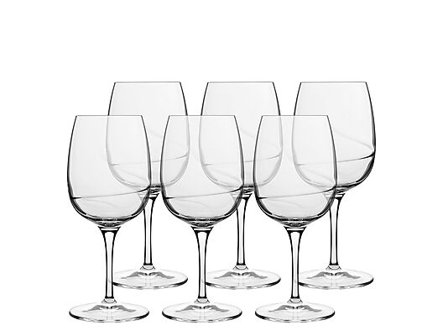 LUIGI BORMIOLI Hvitvinsglass Aero 32,5cl 6stk