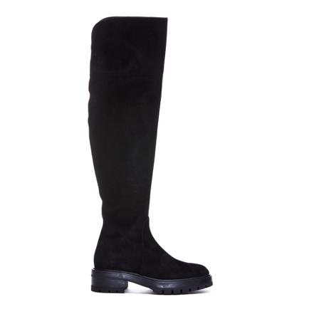 Aquazzura Over-knee Støvler Sort, Dame, Størrelse: 39 EU