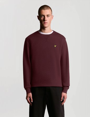 Lyle & Scott Crew Neck Sweatshirt - Purple - XS