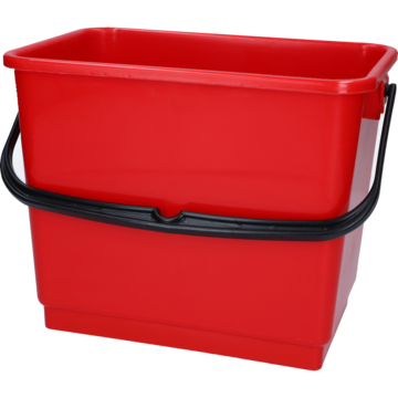 BØTTE MED HÅNDTAK 4L RØD