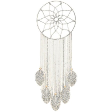 Unelmien Saalistaja Suuri Boho Seinäkoriste Kudottu Höyhenet Käsintehty Unelmien Saalistaja Tupsut Deko