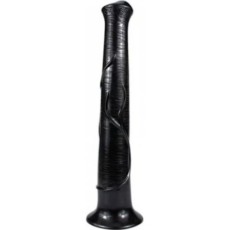Iso Hevonen Dildo - FUKR - 38 x 6cm - Musta - Alkuperäinen seksilelu hevosen muodolla