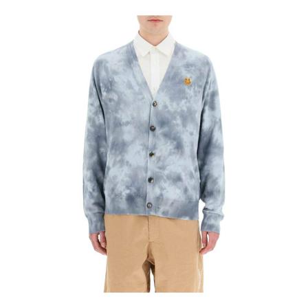 Kenzo - Cardigans - Blå - Herr - Storlek: M, Herr, Storlek: M