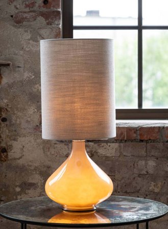 Flavia bordlampe H70 - sand m/london beige skjerm