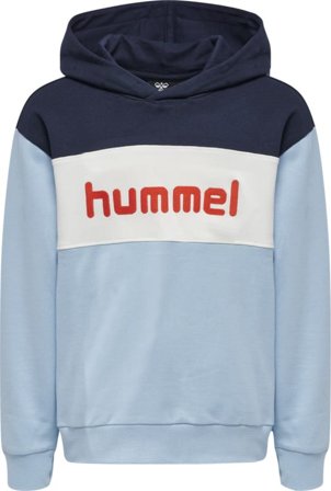 Hummel Kids' Hmlmorten Hoodie Children long-sleeved sweaters Blue 146