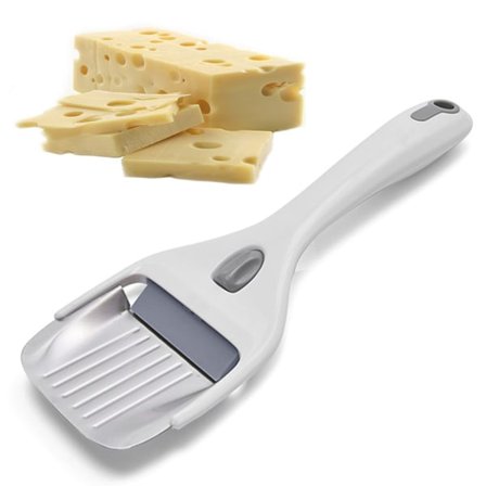 Justerbar tykkelse osteskærer bærbar ost værktøj