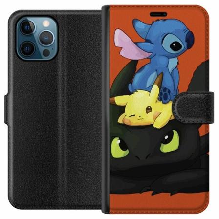 Apple Iphone 12 Pro Plånboksfodral Lilo And Stitch