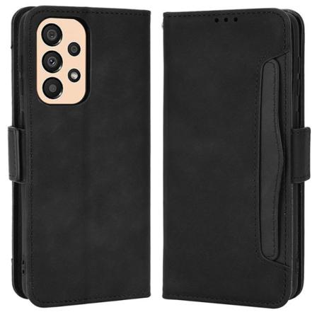 Magnetic Flip Stand Shockproof Plånboksfodral Galaxy A33 5g - Sv