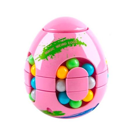 Magic Weird Egg Ball Circle Spinner Fidget Pussel Speed ​​Cube Stress relief leksaker