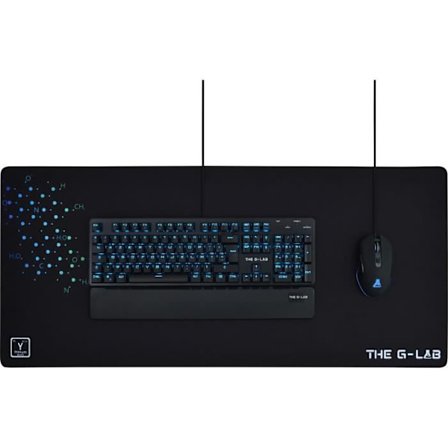 THE G-LAB Gaming Musmatta XXL 900x400x4mm med halkfri radergummi