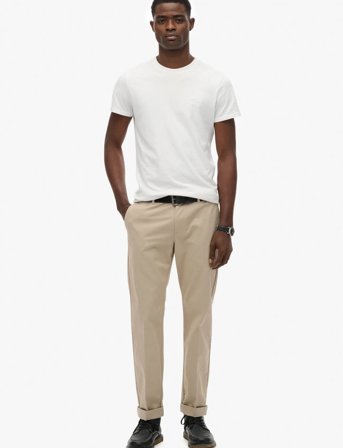 Superdry Premium Regular Chino - Beige - 32 x 32